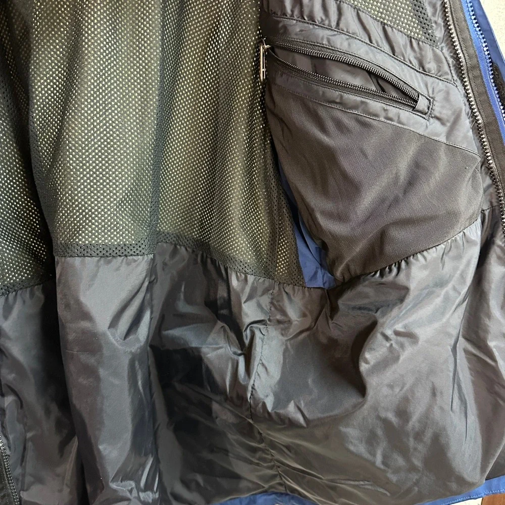 The North Face‎ Summit Series Gore-Tex XCR Jacket Mens Large Blue Hooded Shell